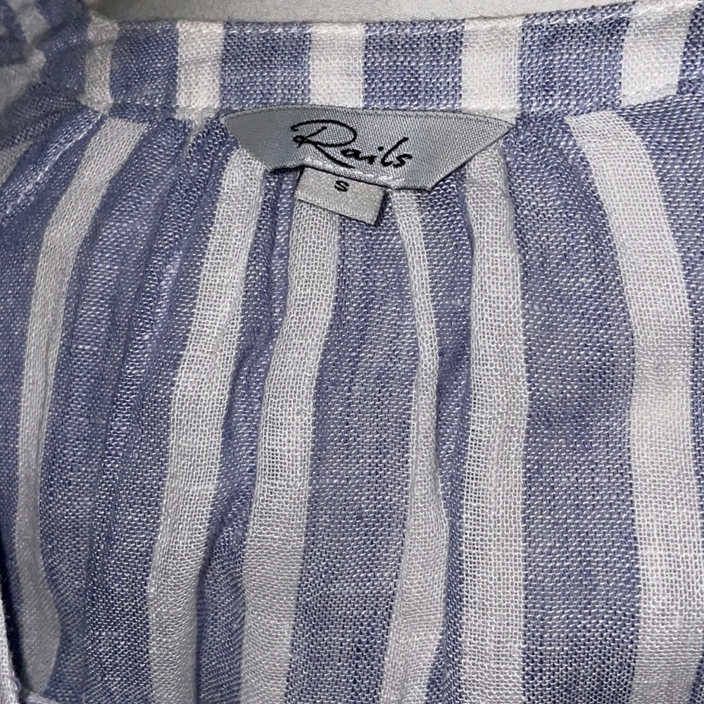 Rails Jasmine Rhne Blue & White Striped Dress Siz… - image 4